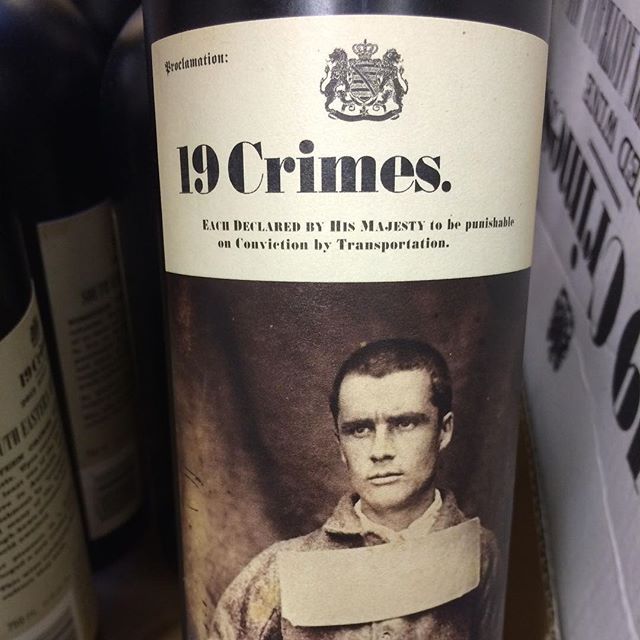 Day 19 of 31 Days of Halloween wine labels.